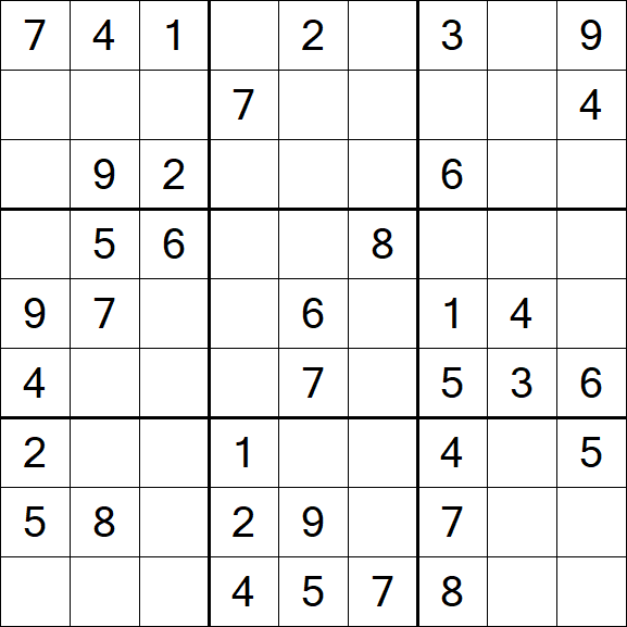 Sudoku - Medio