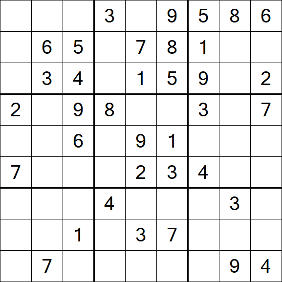Sudoku - Medio