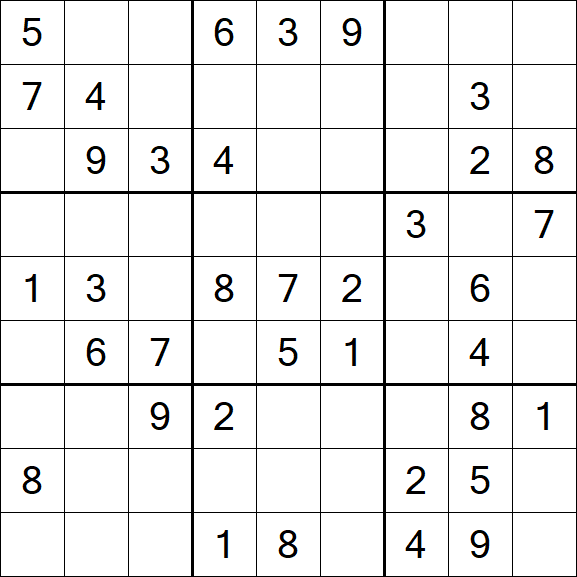 Sudoku - Medium