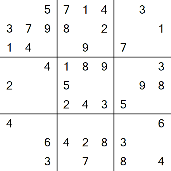 Sudoku - Mittel