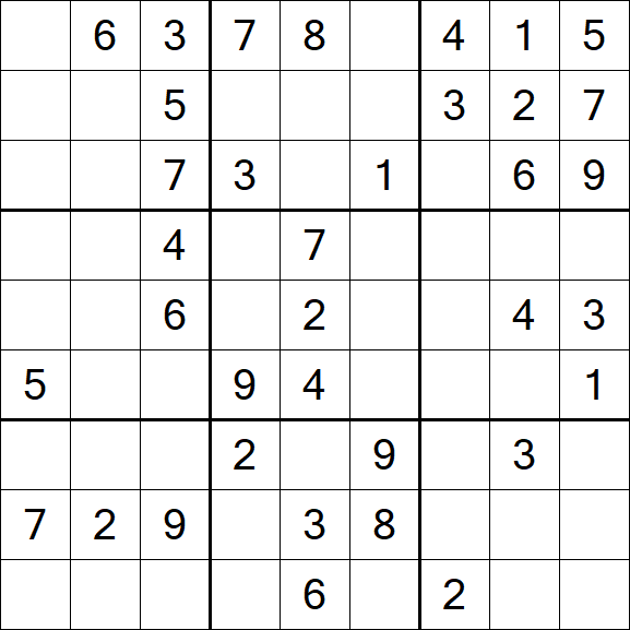 Sudoku - Mittel