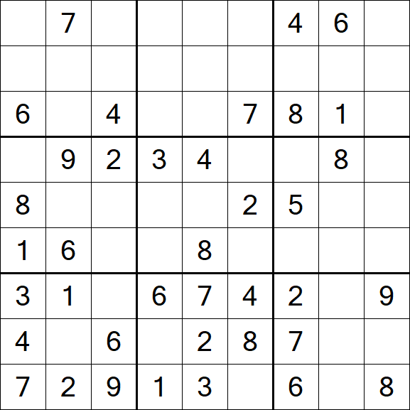 Sudoku - Medio