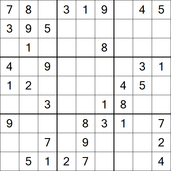Sudoku - Mittel