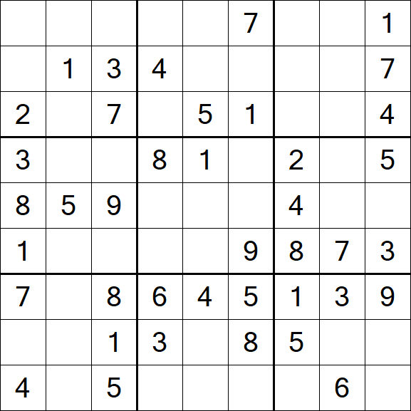 Sudoku - Mittel