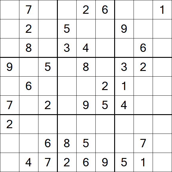 Sudoku - Mittel