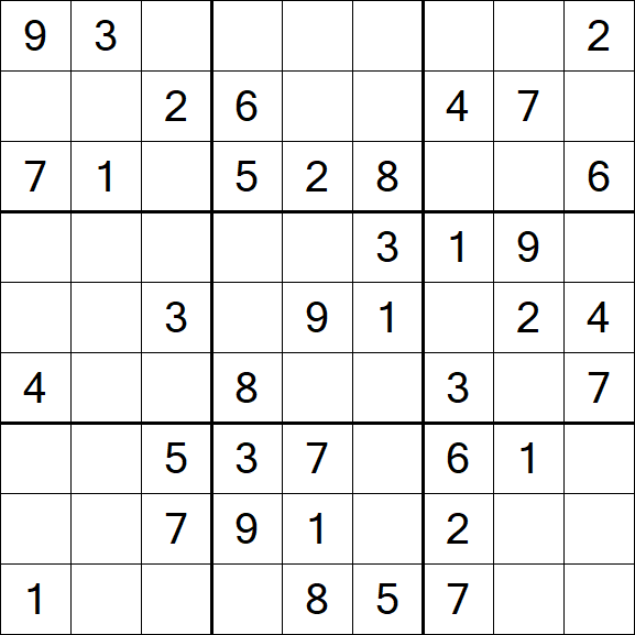 Sudoku - Mittel
