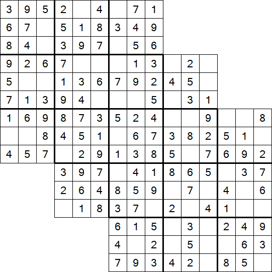 Tripledoku - Einfach