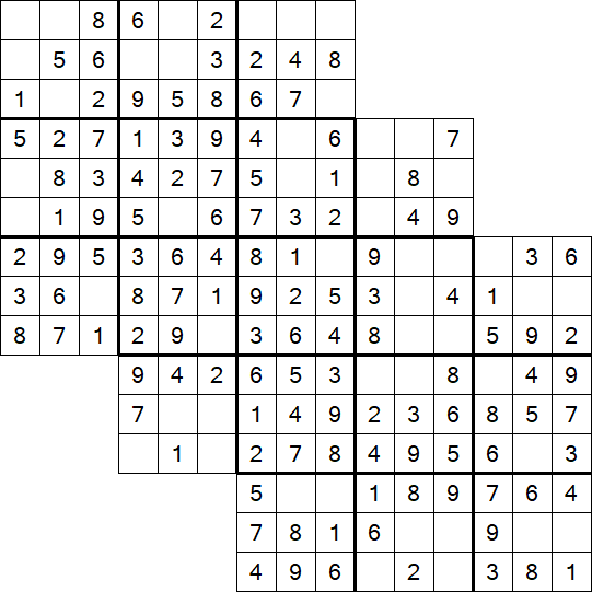 Tripledoku - Einfach