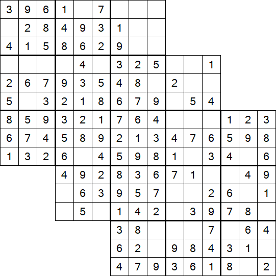 Tripledoku - Einfach