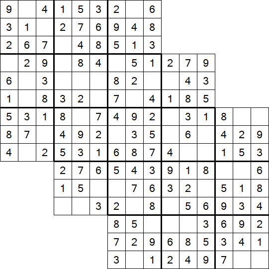 Tripledoku - Einfach