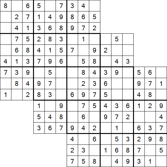 Tripledoku - Simple