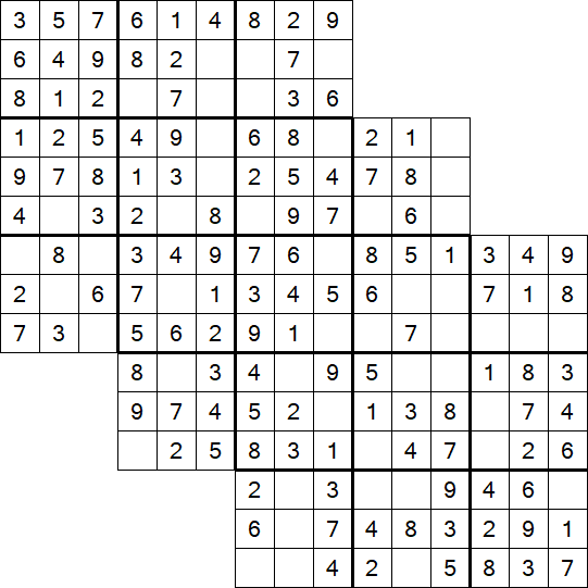 Tripledoku - Simple
