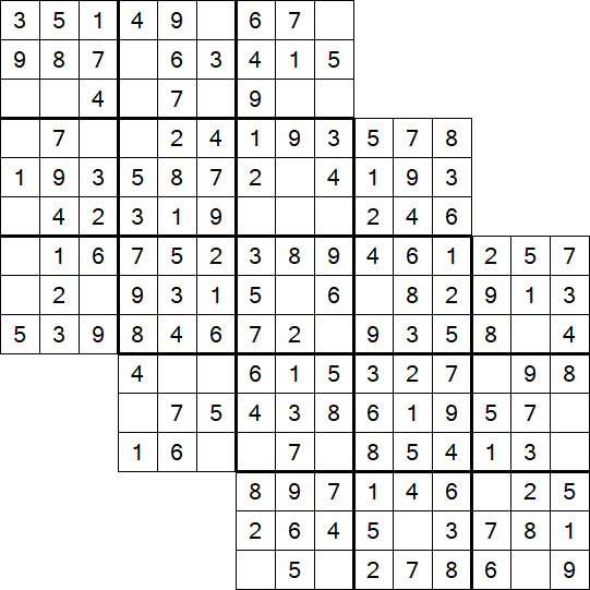 Tripledoku - Simple