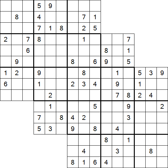 Tripledoku - Difficile