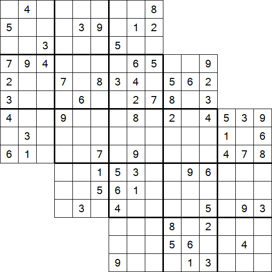 Tripledoku - Difficile