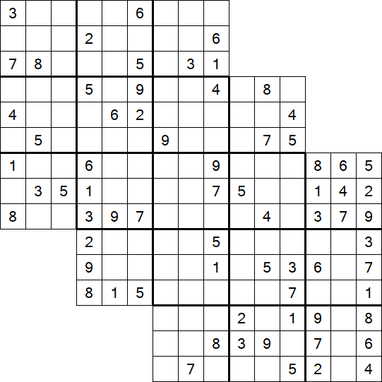 Tripledoku - Difficile