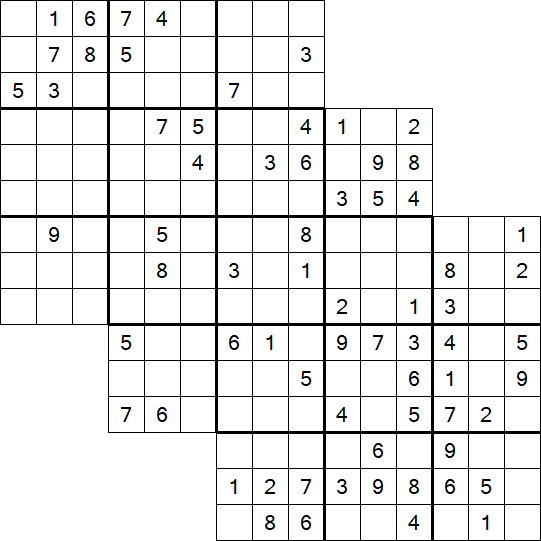 Tripledoku - Difficile