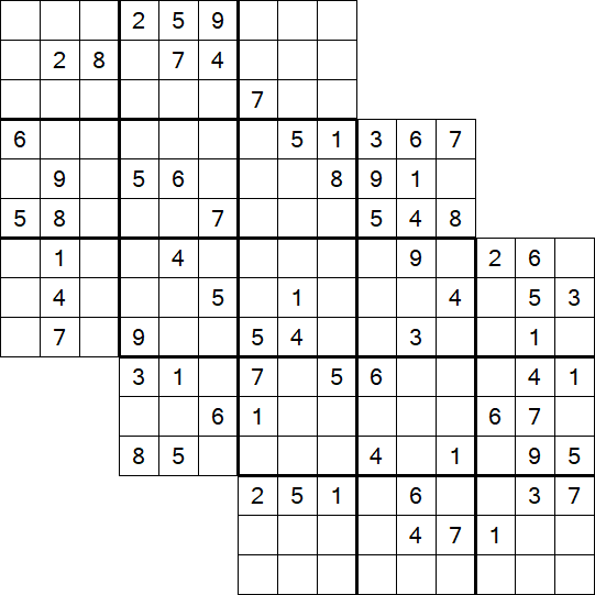 Tripledoku - Difficile