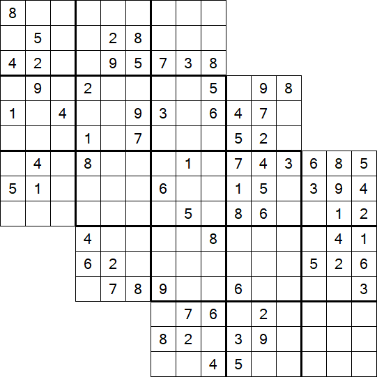 Tripledoku - Difficile