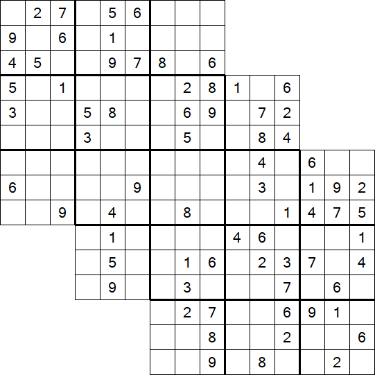 Tripledoku - Difficile