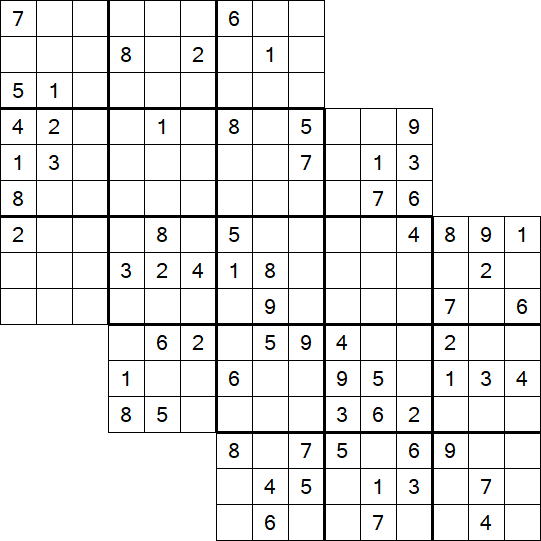 Tripledoku - Difficile