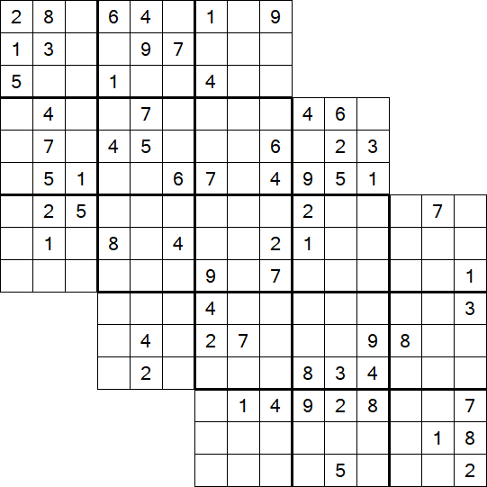 Tripledoku - Difficile