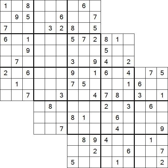 Tripledoku - Schwierig