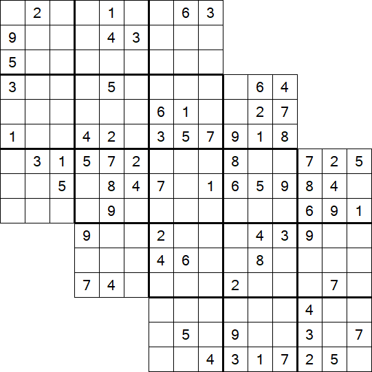 Tripledoku - Schwierig