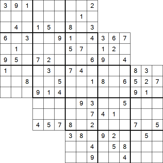 Tripledoku - Schwierig