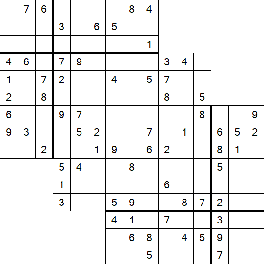 Tripledoku - Schwierig