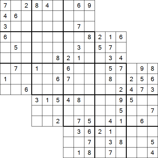 Tripledoku - Schwierig