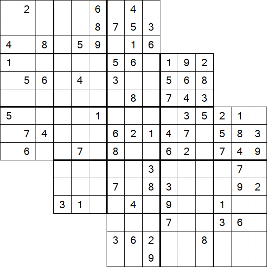 Tripledoku - Schwierig