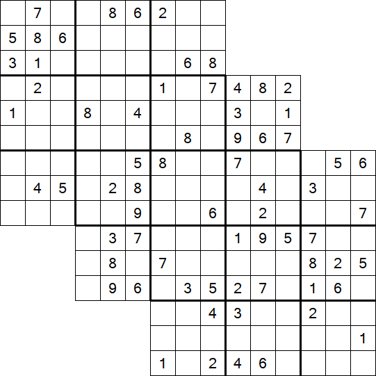 Tripledoku - Schwierig