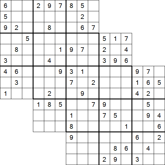 Tripledoku - Schwierig