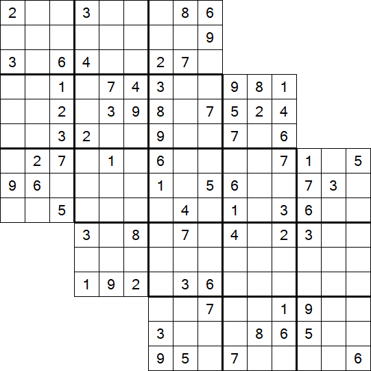 Tripledoku - Schwierig