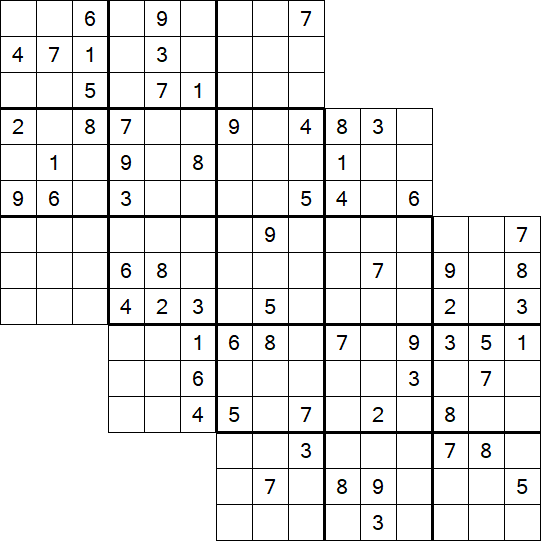 Tripledoku - Schwierig