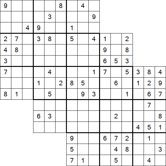 Tripledoku - Schwierig