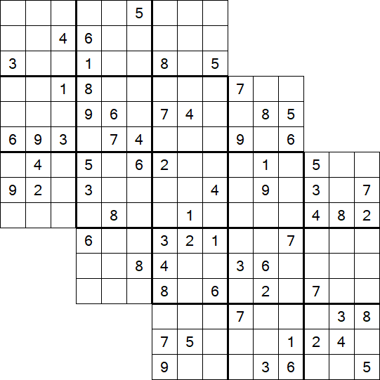 Tripledoku - Schwierig