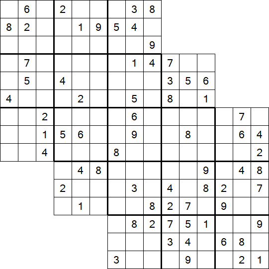 Tripledoku - Schwierig