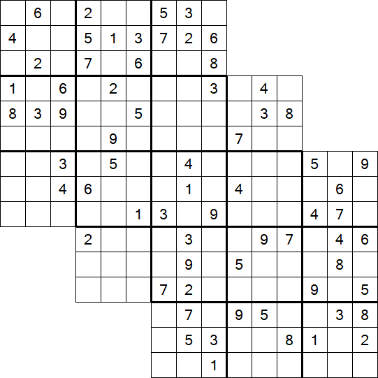 Tripledoku - Schwierig