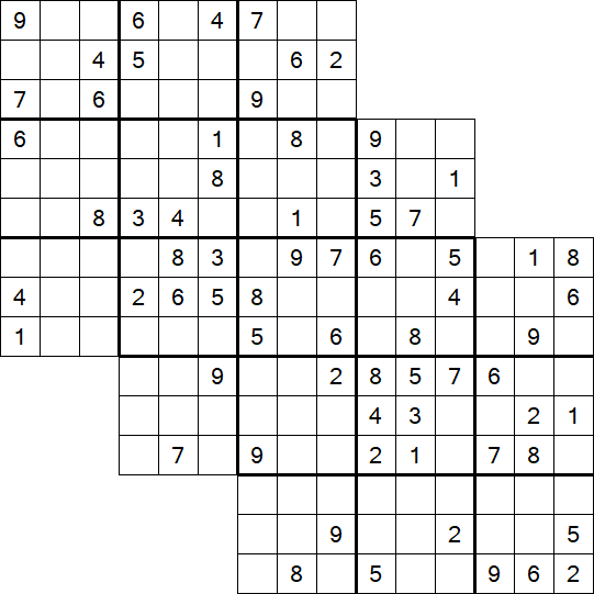 Tripledoku - Schwierig