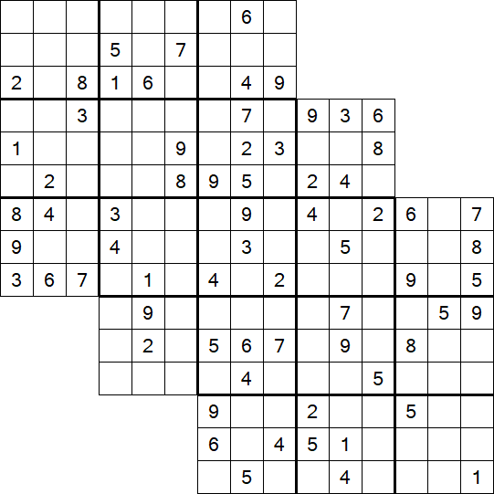 Tripledoku - Schwierig