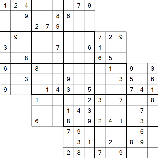 Tripledoku - Schwierig