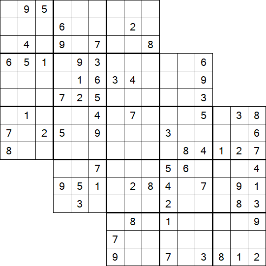 Tripledoku - Schwierig