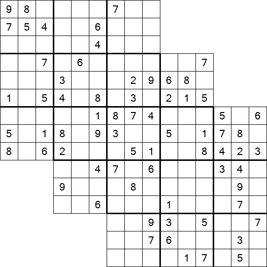 Tripledoku - Difficile