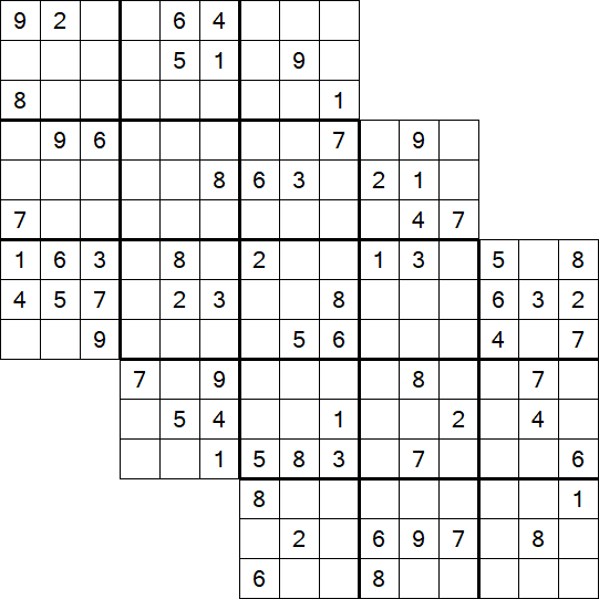 Tripledoku - Difficile