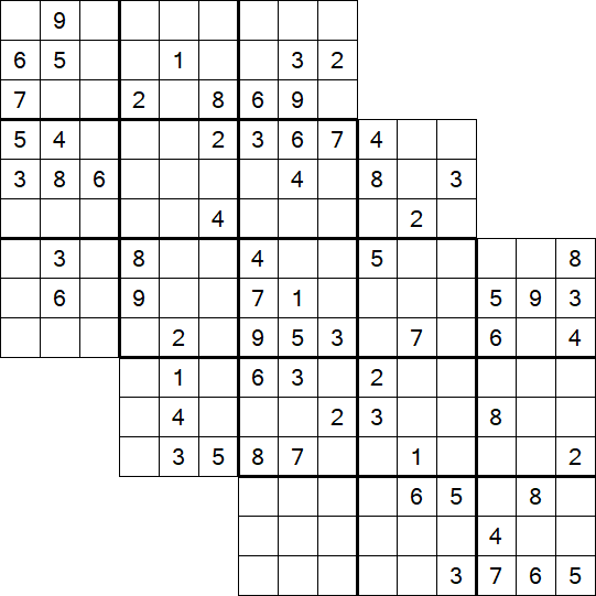 Tripledoku - Difficile