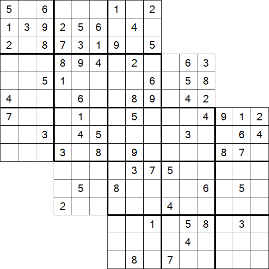 Tripledoku - Difficile