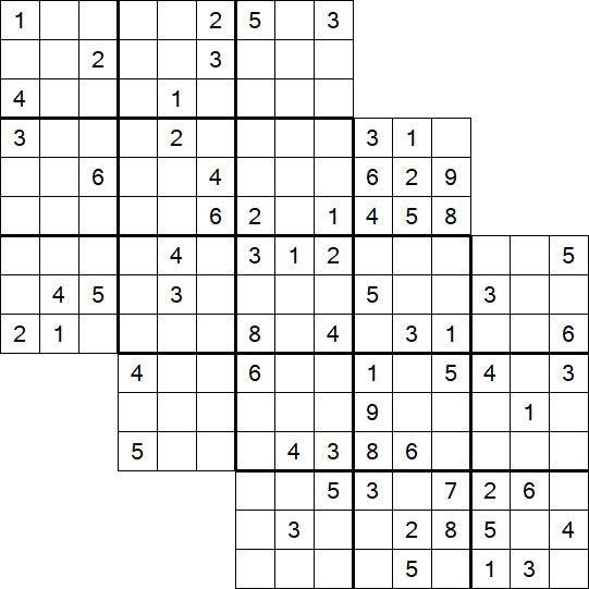 Tripledoku - Difficile