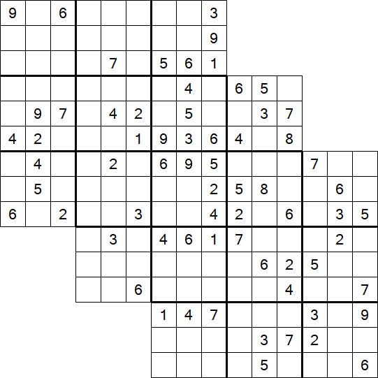 Tripledoku - Difficile